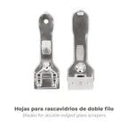 Hoja rectangular rascavidrios doméstico ( 5 piezas)