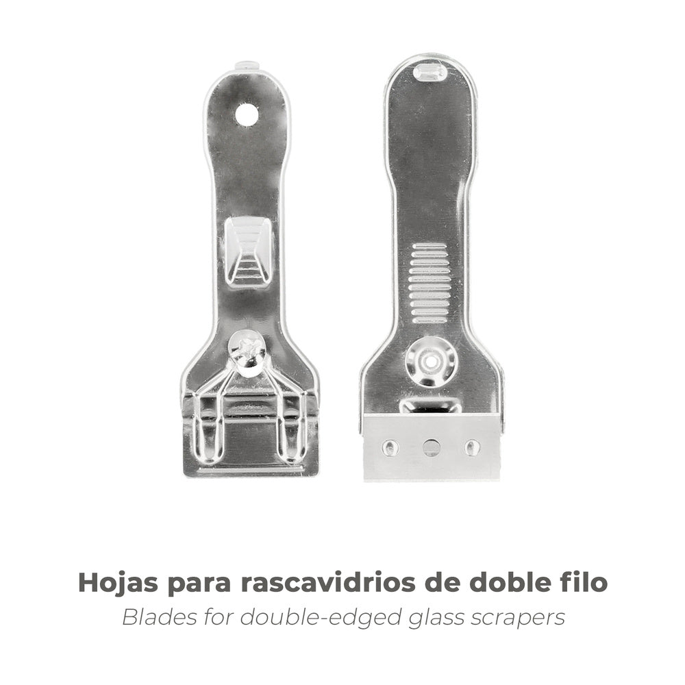 Lâmina retangular raspavidros doméstico (5 peças)