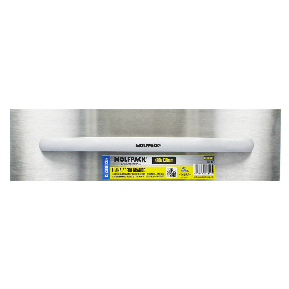 Large steel trowel 480x130 mm