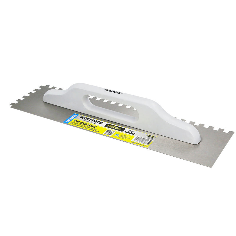 Peine acero grande 480x130 mm. dientes 10 mm