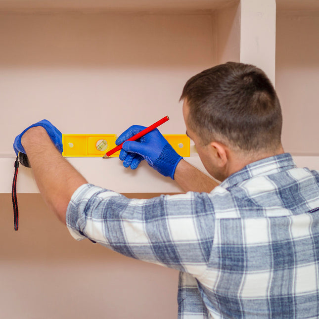 Nivel burbuja plástico, base magnetica 230 mm