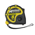 8-meter tape measure with special grip Wolfpack brake