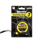 Flexometro gummy grip con doble freno longitud 3 metros ancho 16 mm magnetico.metro medición, metro magnetico, hogar, bricolaje