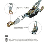 Greenhouse cable tensioners 3 tons