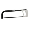 Arco sierra acero con empuñadura de aluminio angulo corte ajustable. Corta acero, aluminio, madera, plástico, cobre