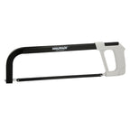 Arco sierra acero con empuñadura de aluminio angulo corte ajustable. Corta acero, aluminio, madera, plástico, cobre