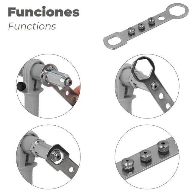 Kit remachadora para taladro