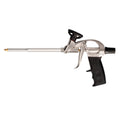 Polyurethane foam gun with PTFE adapter