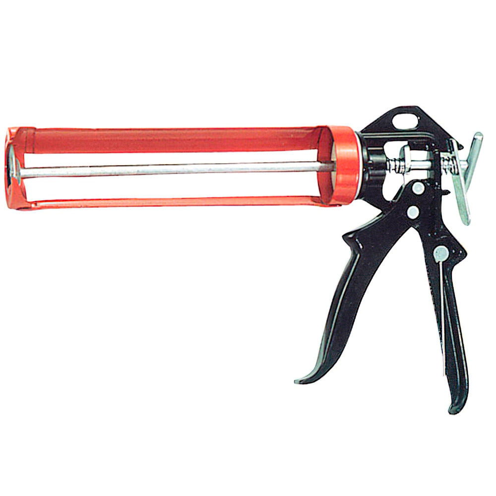 Pistola silicona roja/negra
