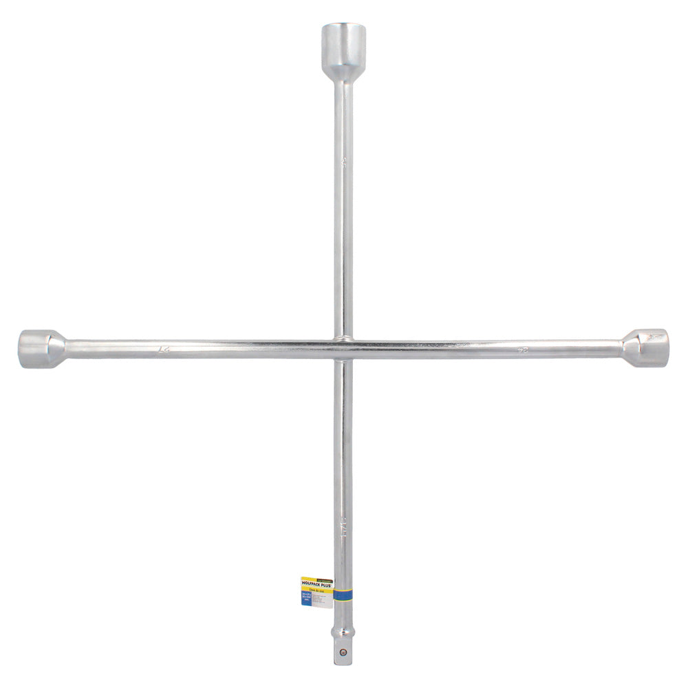 Cross wrench 27 mm / 32 mm / 32 mm 3/4". For truck. Lug wrench, spider wrench, truck wheel wrench,