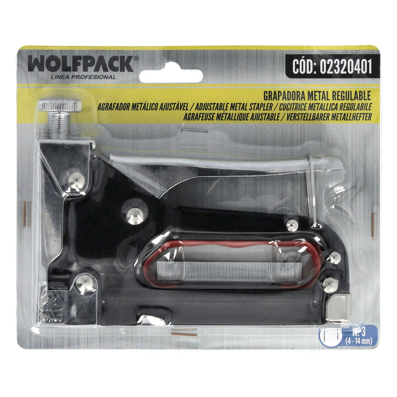 Grapadora metal regulable nº3 4/14mm