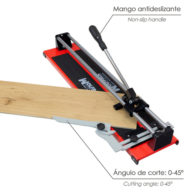 Corta azulejos profesional base acero 600 mm