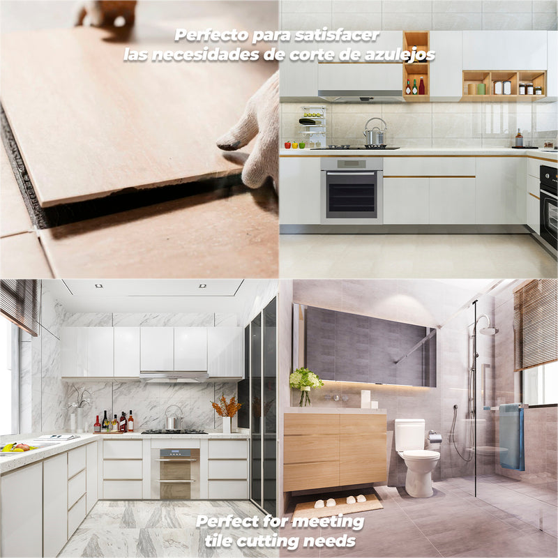 Corta azulejos profesional base acero 600 mm