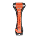 Glass breaker hammer with blade
