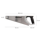 Bi-material carpenter's saw 350 mm / 14" SK5 steel triple-ground carpenter's saw, woodworking saw, tenon saw