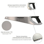 Bi-material carpenter's saw 400 mm / 16" SK5 steel triple sharpened carpenter's saw, woodworking saw, tenon saw