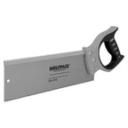 Serrucho costilla bimaterial 300 mm / 12" sierra carpintero, serrucho carpintería, sierra costilla, sierra madera, plástico, etc