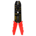 Crimping pliers with wire stripper 195mm