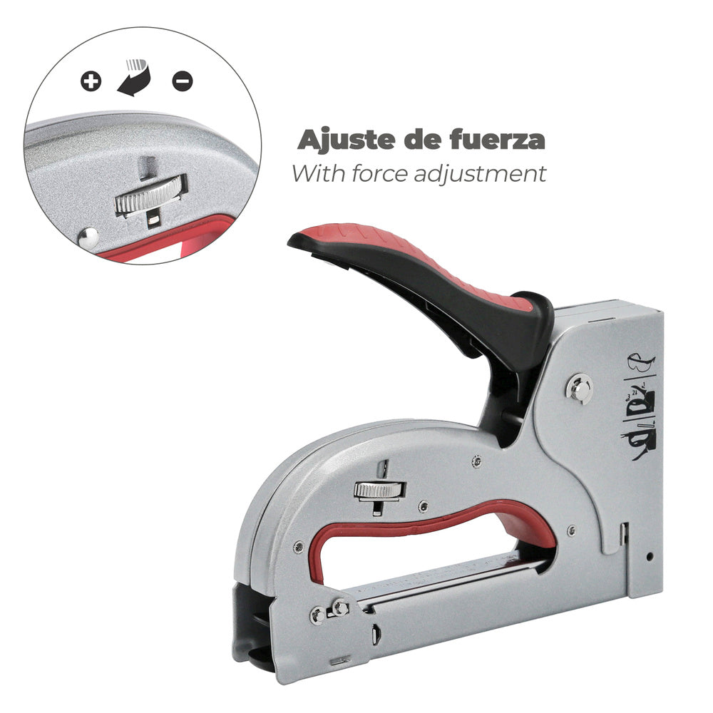 Adjustable metal stapler plus n3 4/14mm