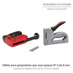 Grapas para grapadora nº 3. Tamaño 8 mm. (paquete 1.000 unidades) grapas nº 3 para grapadora manual / eléctrica