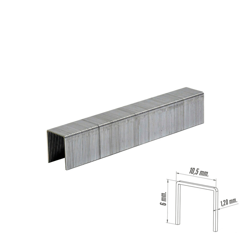 Staple maurer number 4 / 6 mm 1,250 pieces
