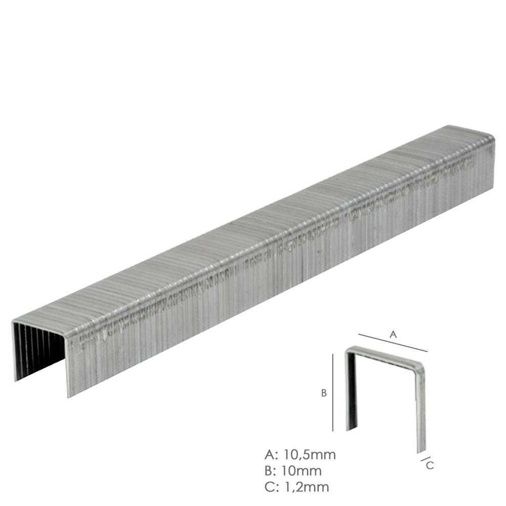 Maurer staple number 4 / 10 mm 1,250 pieces