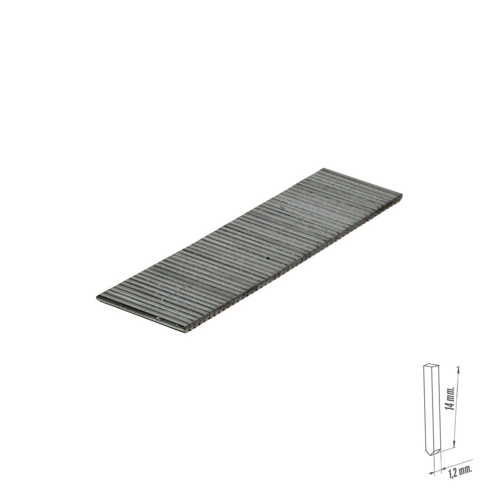 Maurer headless pin staple no. 9 14mm 1,000 pieces