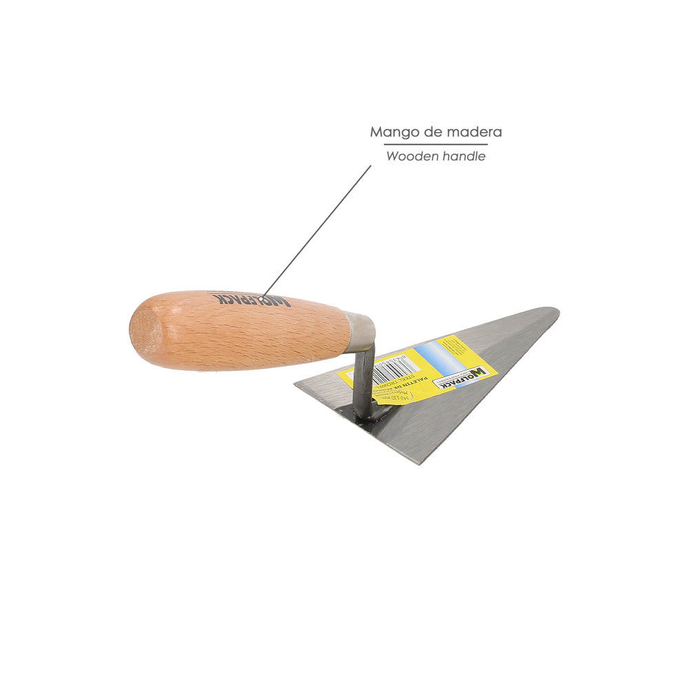 Wolfpack wooden handle trowel 342 / 130 mm