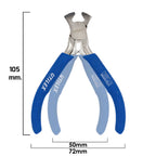 Mini front cutting pliers 105 mm