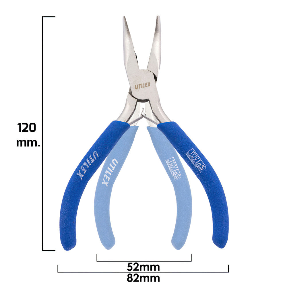 Mini Bent Nose Pliers 120 mm