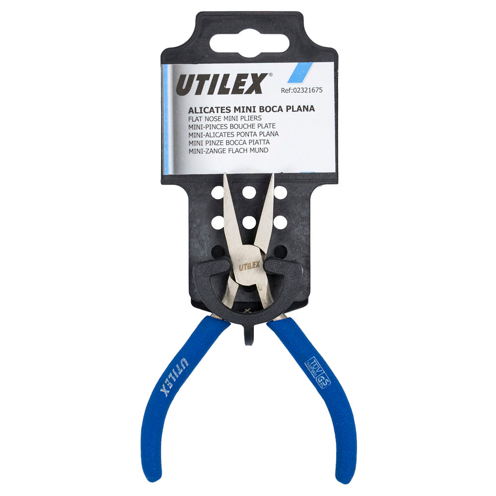 Mini flat nose pliers 125 mm
