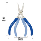 Mini flat nose pliers 125 mm