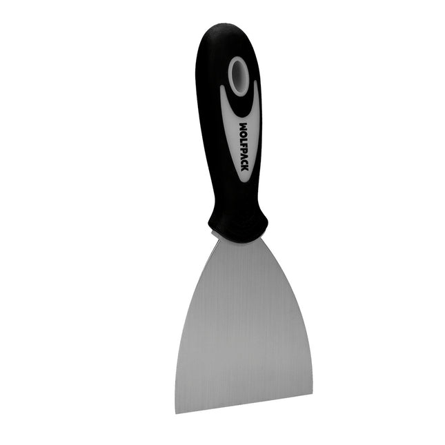 Espatula 50 mm. mango goma y acero inoxidable