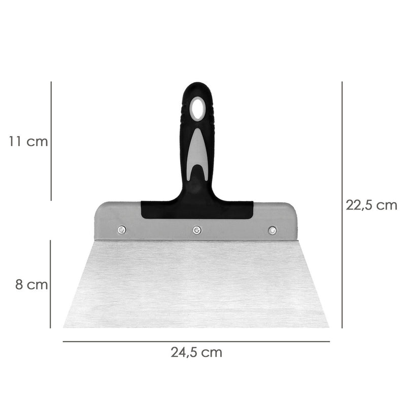 Espatula acero 250 mm. mango TPR