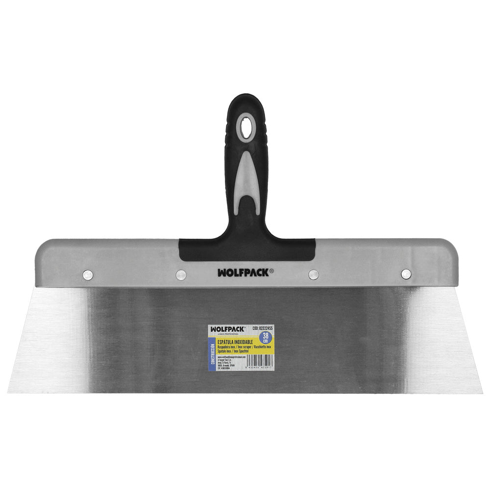 Spatula steel 380 mm tpr handle