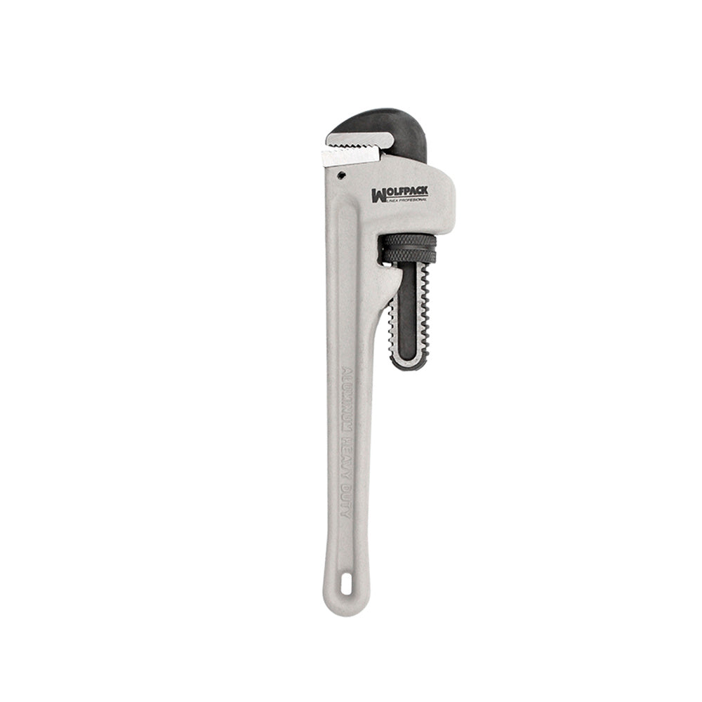 Llave stillson heavy duty aluminio 10" llave para tubos, llave plomería, llave para tuberías, llave grifa.