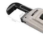 Llave stillson heavy duty aluminio 18" llave para tubos, llave plomería, llave para tuberías, llave grifa.