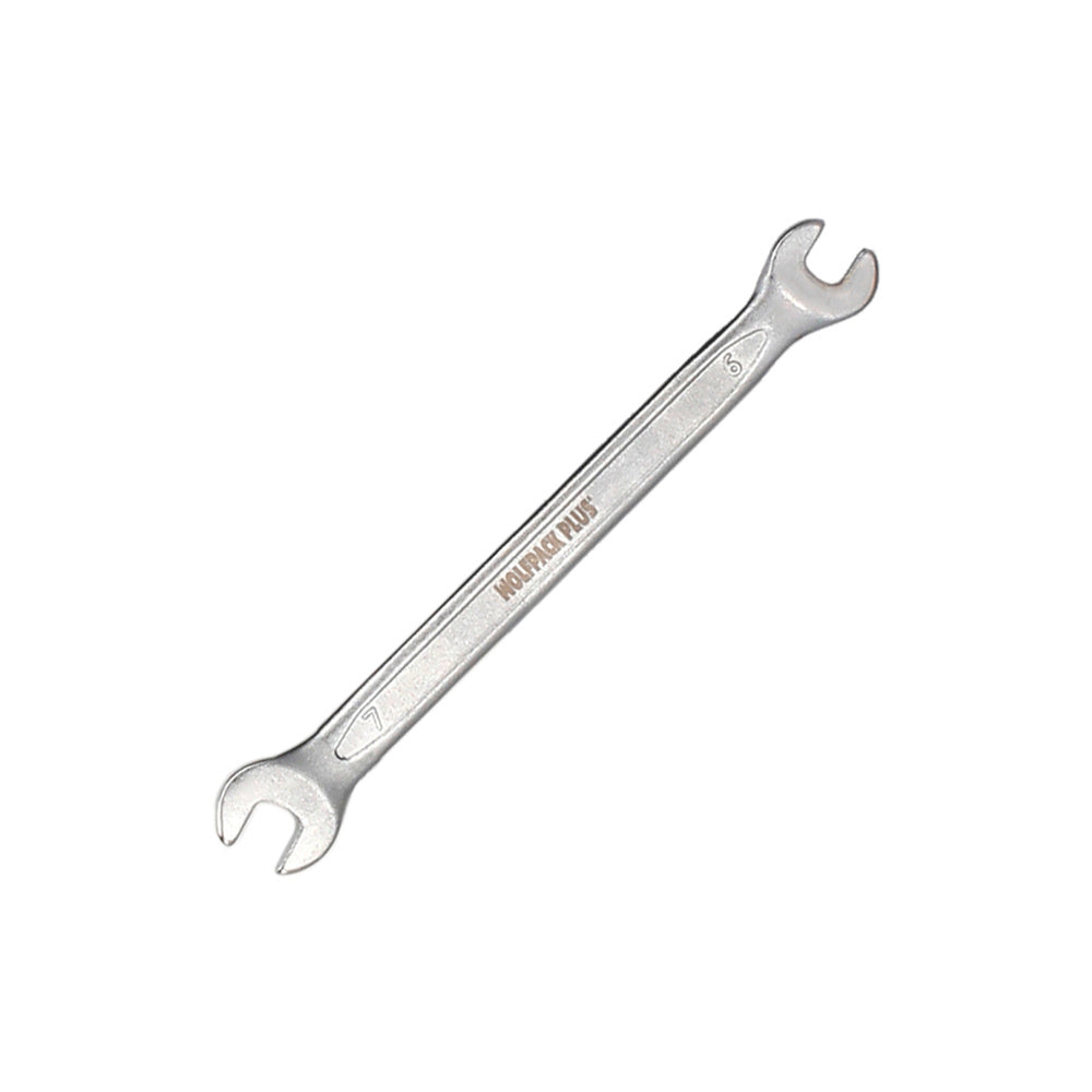 Llave fija plus acero cromo vanadio 6x7 din 3110. Llaves fijas dobles