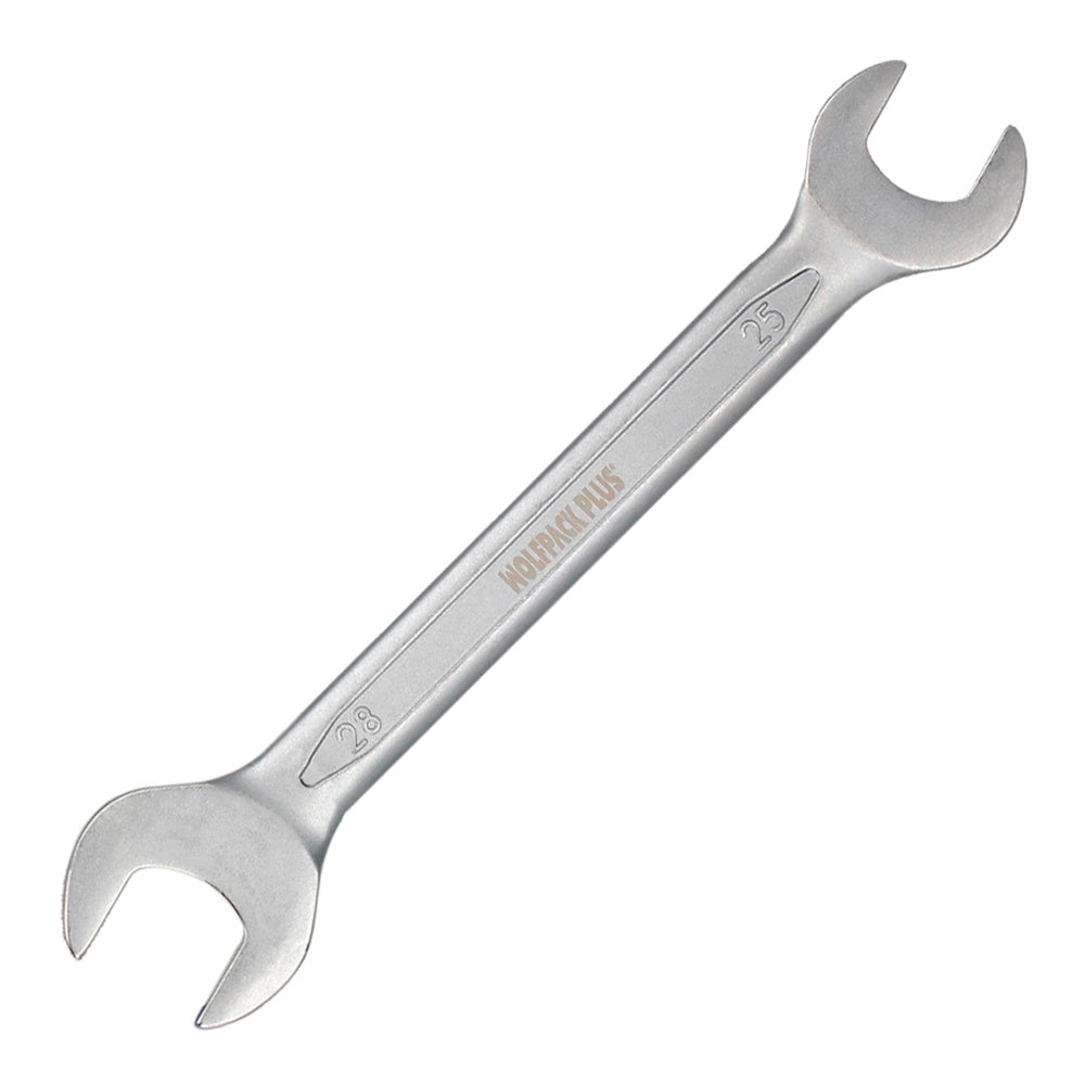 Llave fija plus acero cromo vanadio 25x28 din 3110. Llaves fijas dobles