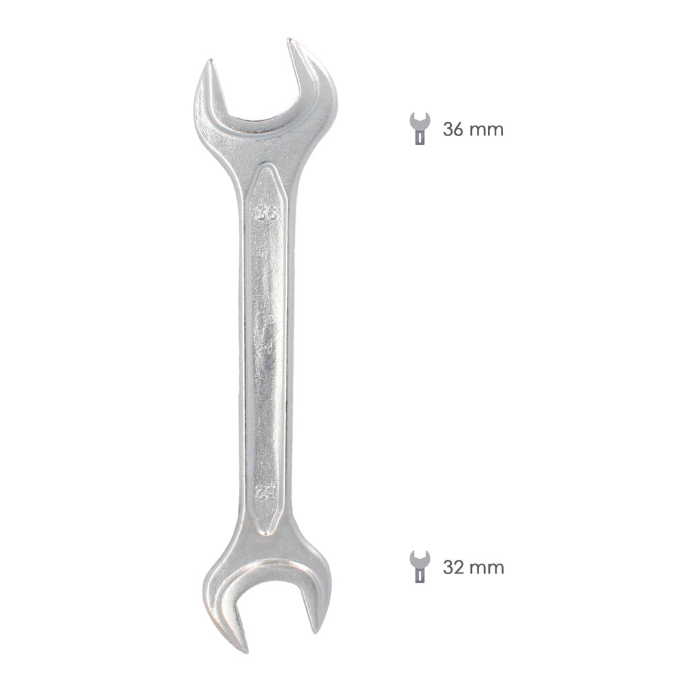 Llave fija plus acero cromo vanadio 32x36 din 3110. Llaves fijas dobles