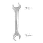 Llave fija plus acero cromo vanadio 32x36 din 3110. Llaves fijas dobles