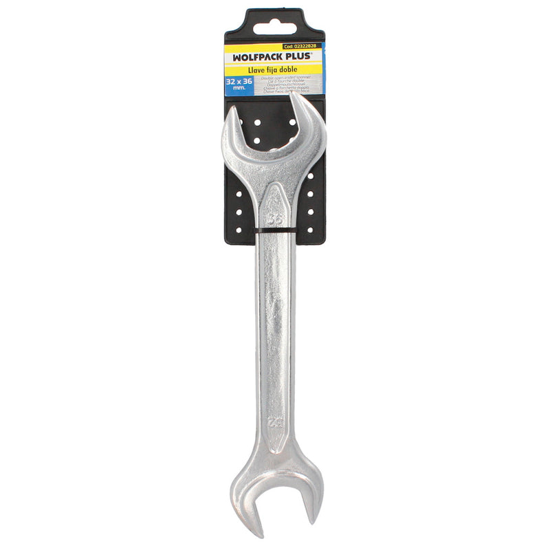 Llave fija plus acero cromo vanadio 32x36 DIN 3110. llave fija, llave fija doble