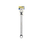 Llave estrella acodada plus acero cromo vanadio 16x17 din 838. Llave doble boca acodada, llave fija estrella acodada