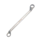 Llave estrella acodada plus acero cromo vanadio 18x19 din 838. Llave doble boca acodada, llave fija estrella acodada
