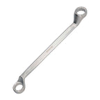 Llave estrella acodada plus acero cromo vanadio 21x23 din 838. Llave doble boca acodada, llave fija estrella acodada