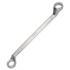 Llave estrella acodada plus acero cromo vanadio 30x32 din 838. Llave doble boca acodada, llave fija estrella acodada