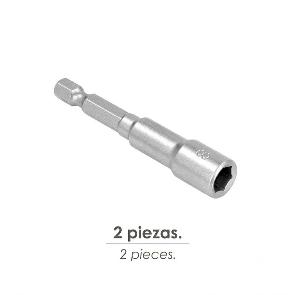 Magnetic Nut Driver 8mm (2 pieces)