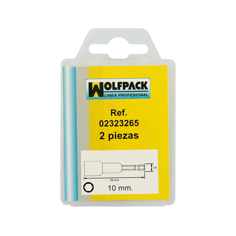 Chave de caixa magnética 10 mm (2 peças)