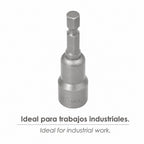 Llave vaso magnética 13 mm (2 piezas)