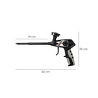 Pistola para espuma poliuretano recubrimiento integro ptfe  (interior y exterior) pistola calafatear, rellenar, sellar